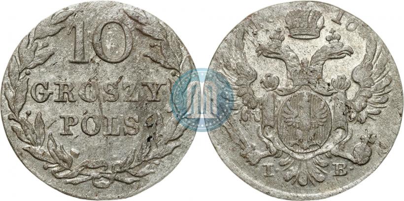 Picture 10 groszy 1816 year IB 