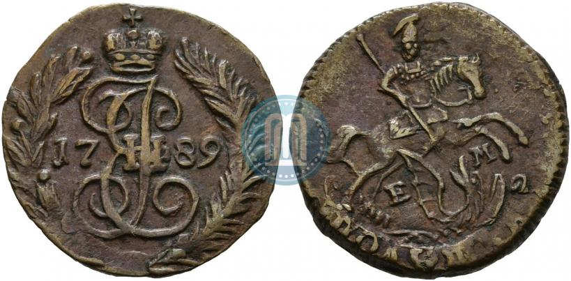 Фото Полушка 1789 года ЕМ 
