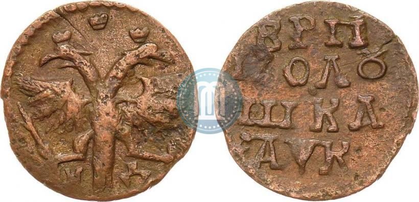 Фото Полушка 1720 года НД 