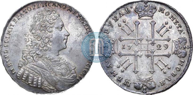 Picture 1 rouble 1729 year  "Type of 1728"