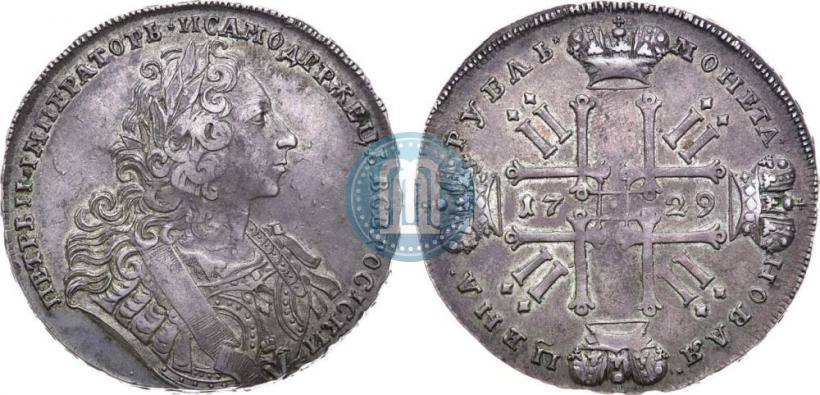Picture 1 rouble 1729 year  "Type of 1729"