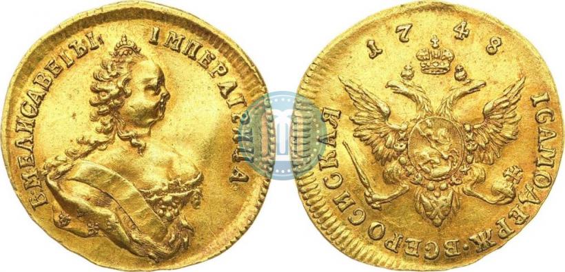 Picture 1 ducat 1748 year  