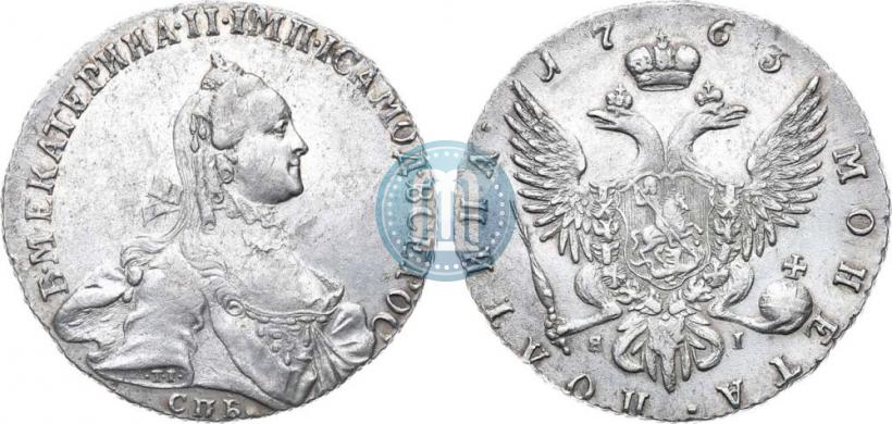 Picture Poltina 1763 year СПБ-ЯI 