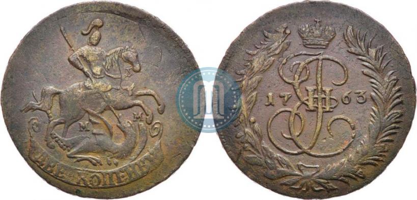 Picture 2 kopecks 1763 year ММ 