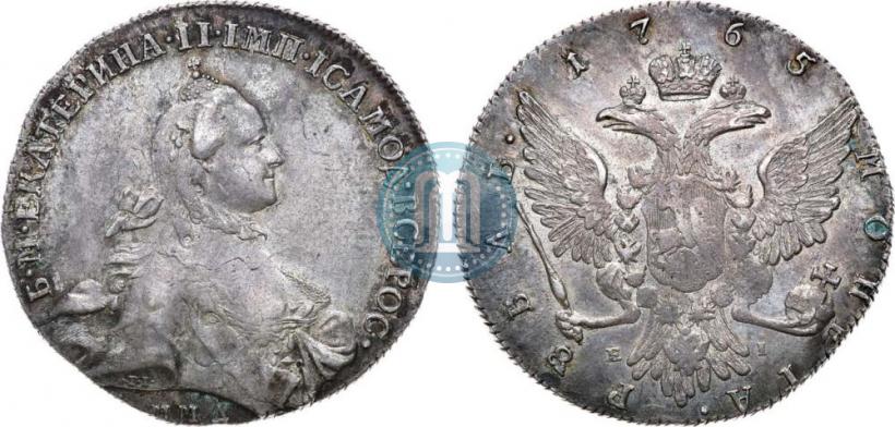 Фото 1 рубль 1765 года ММД-EI 