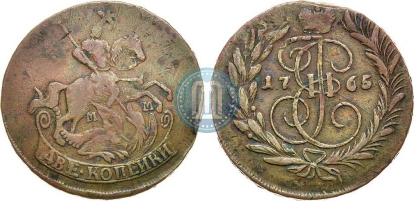 Picture 2 kopecks 1765 year ММ 
