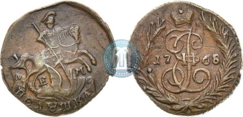 Picture Polushka 1768 year ЕМ 