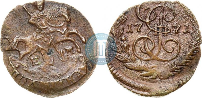 Picture Polushka 1771 year ЕМ 
