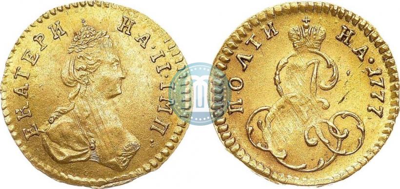 Фото Полтина 1777 года  