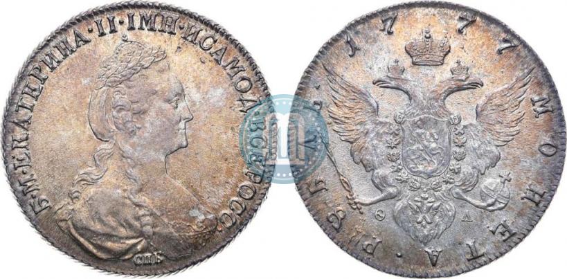 Picture 1 rouble 1777 year СПБ-ФЛ 