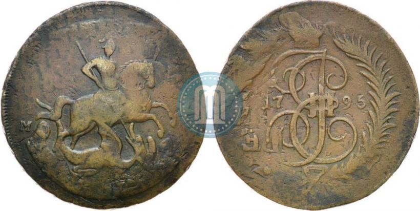 Picture 2 kopecks 1795 year ММ 