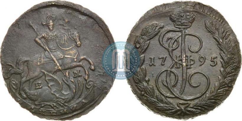 Фото 1 копейка 1795 года ЕМ 