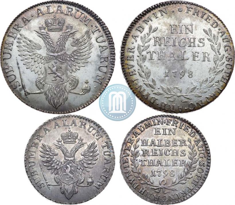 Фото Ein reichsthaler 1798 года  "Княжество Йевер"