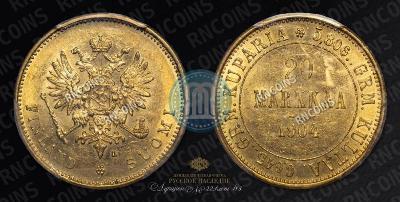 Фото 20 марок 1904 года L 