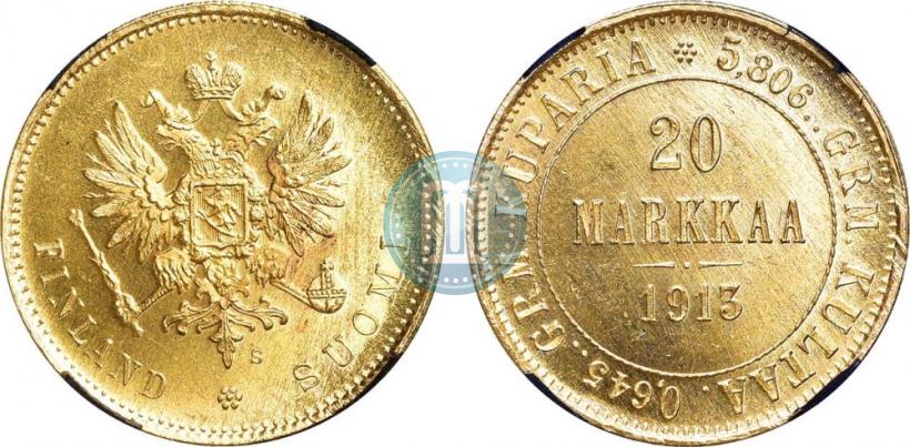 Picture 20 markkaa 1913 year S 