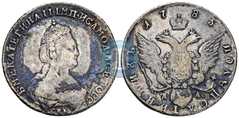 Фото Полуполтинник 1785 года СПБ-ЯА 