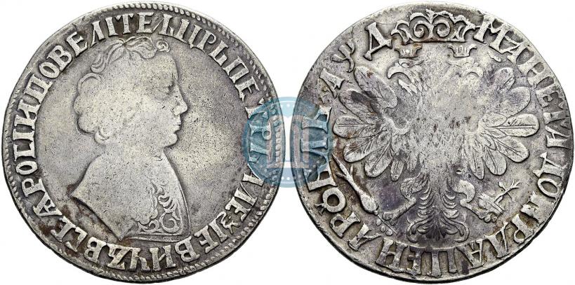 Picture 1 rouble 1704 year  