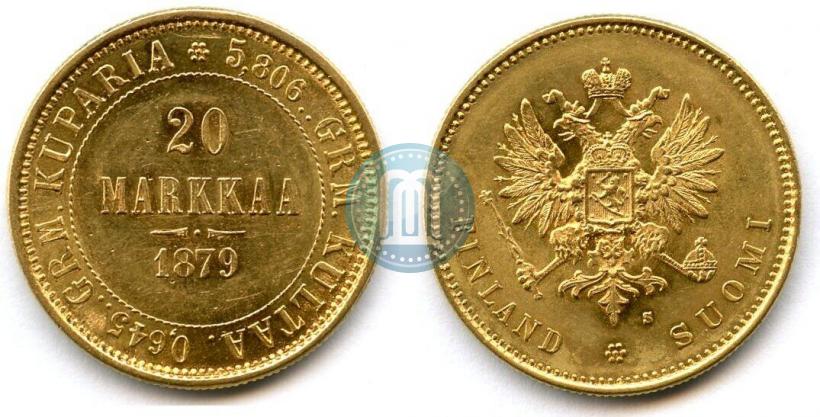 Picture 20 markkaa 1879 year S 