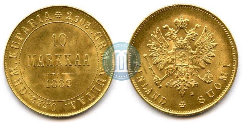 Picture 10 markkaa 1882 year S 