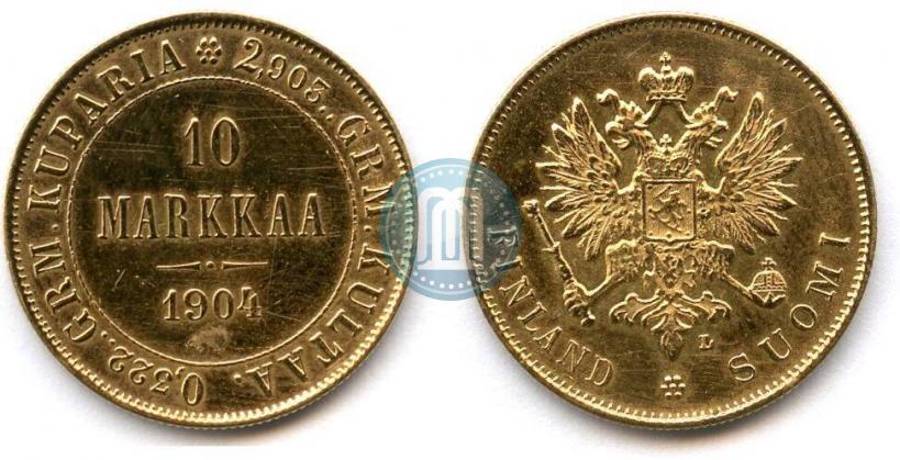 Picture 10 markkaa 1904 year L 