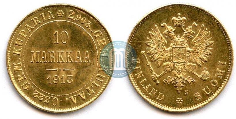 Picture 10 markkaa 1913 year S 