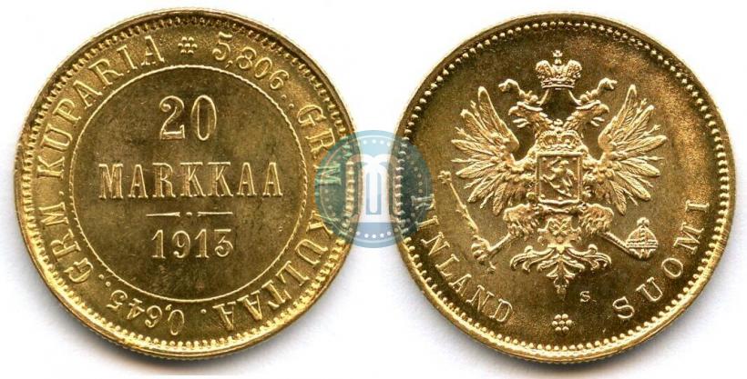 Picture 20 markkaa 1913 year S 