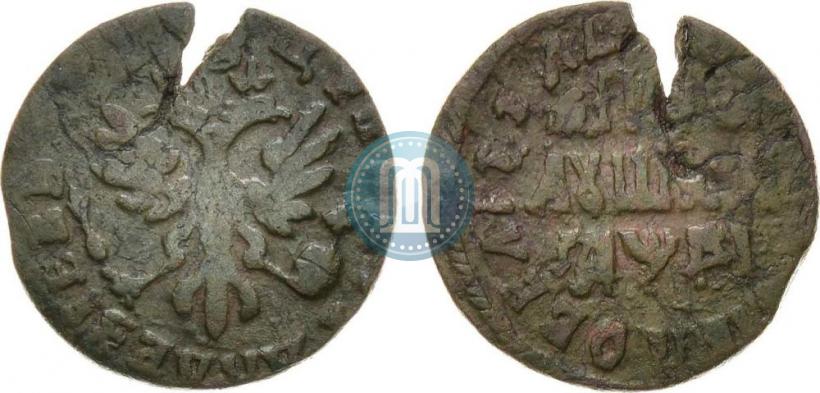 Фото Полушка 1714 года  