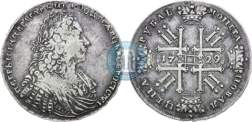 Picture 1 rouble 1729 year  "Type of 1728"