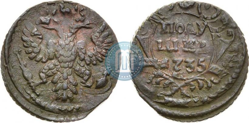 Picture Polushka 1735 year  
