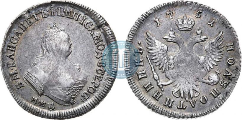 Picture Polupoltinnik 1751 year ММД 