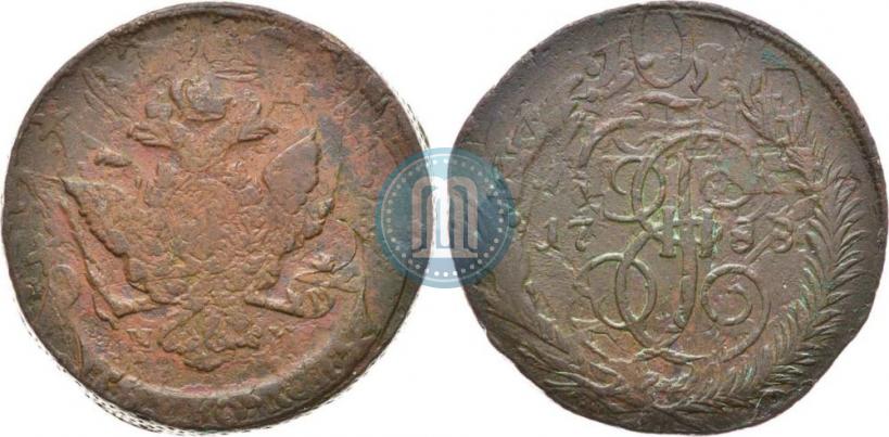 Picture 5 kopecks 1788 year ММ 
