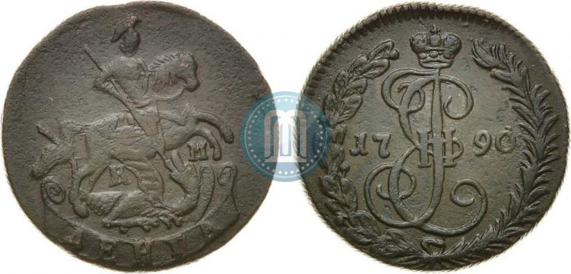 Фото Денга 1790 года КМ 