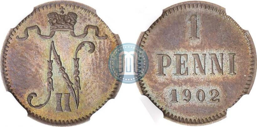 Picture 1 penni 1902 year  