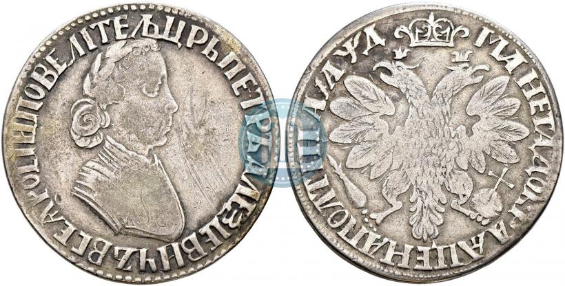 Picture Poltina 1704 year  "Portrait by F. Alekseev"