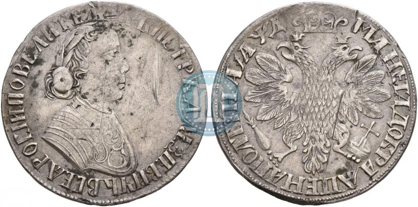 Picture Poltina 1704 year  "Portrait by F. Alekseev"