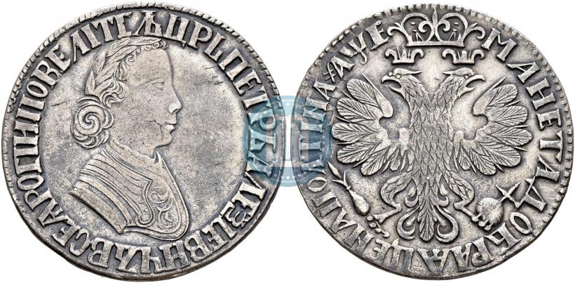 Picture Poltina 1705 year  "Portrait by F. Alekseev"