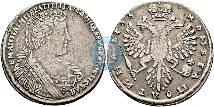 Picture Poltina 1733 year  