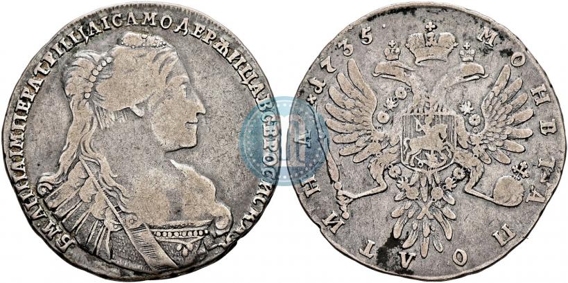 Picture Poltina 1735 year  