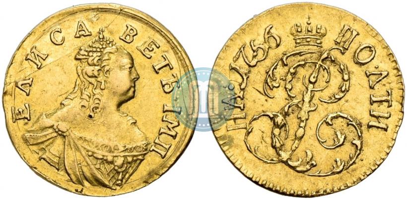 Picture Poltina 1756 year  