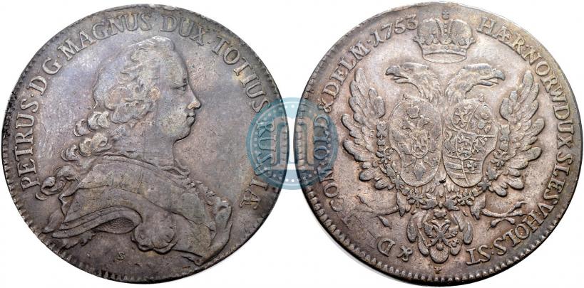 Picture Thaler 1753 year P "Albertusthaler"