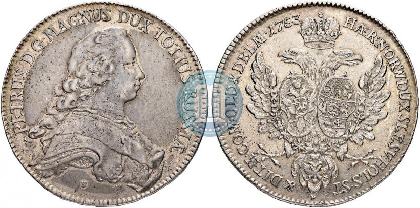 Picture Thaler 1753 year P "Albertusthaler"