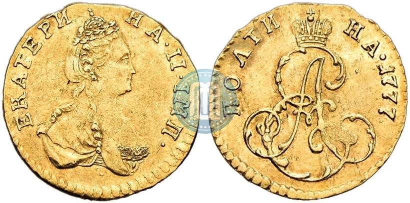 Фото Полтина 1777 года  