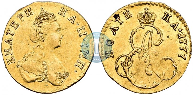 Фото Полтина 1777 года  