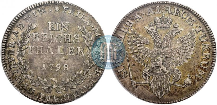 Picture Ein reichsthaler 1798 year  "Dutchy of Jever"