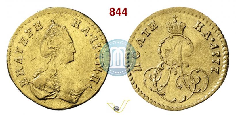 Фото Полтина 1777 года  