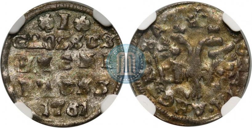 Фото 1 грош 1761 года  