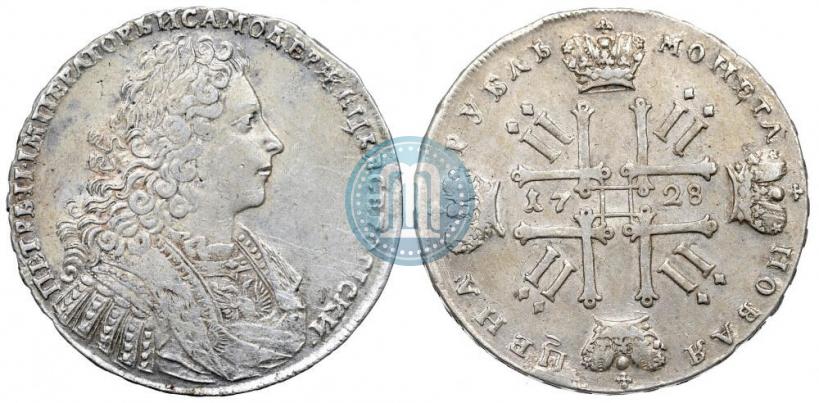 Picture 1 rouble 1728 year  "Type of 1728"