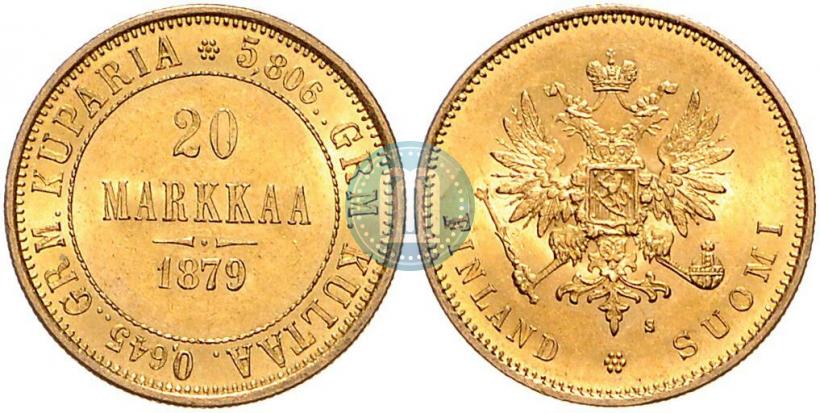 Фото 20 марок 1879 года S 