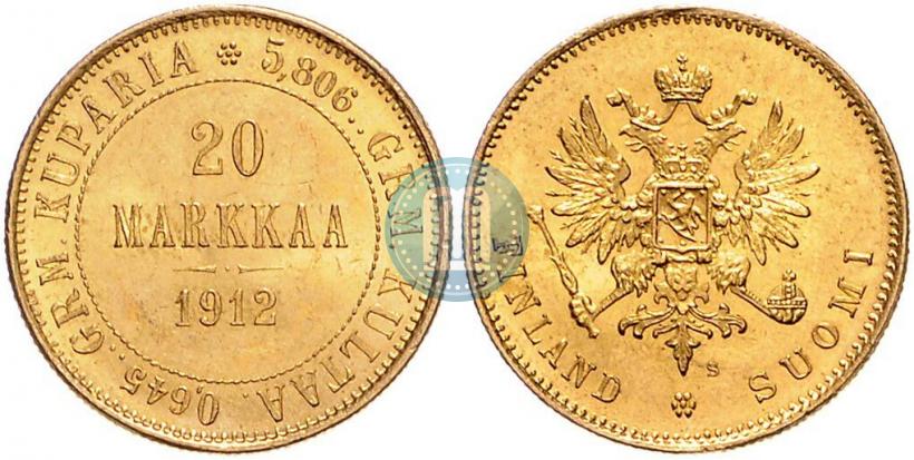 Picture 20 markkaa 1912 year S 