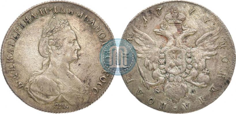 Фото Полтина 1777 года СПБ-ФЛ 